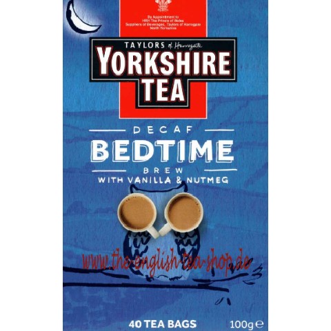 Yorkshire Decaf Bedtime Brew 100g 40 Bags