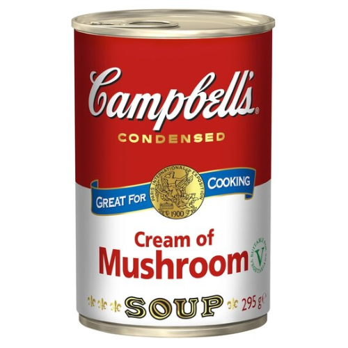 Campbells Cream Of Mushroom Soup 295G