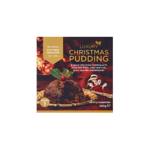 Matthew Walker Luxury Christmas Pudding 100g