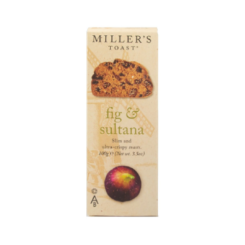 Miller's Fig & Sultana Toast 100g