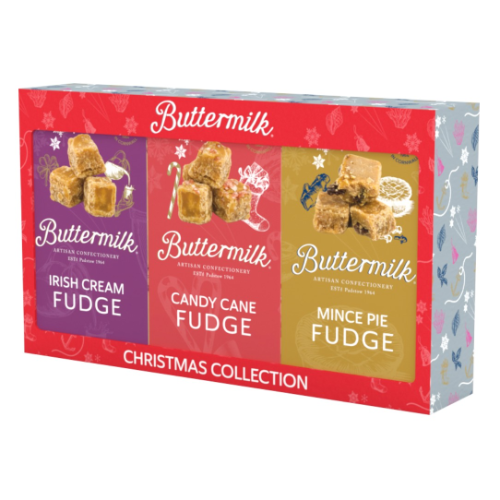 Buttermilk Christmas Collection Fudge Gift 300g