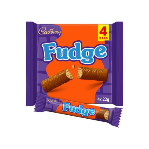 Cadbury Fudge 4pk 4 x 22g
