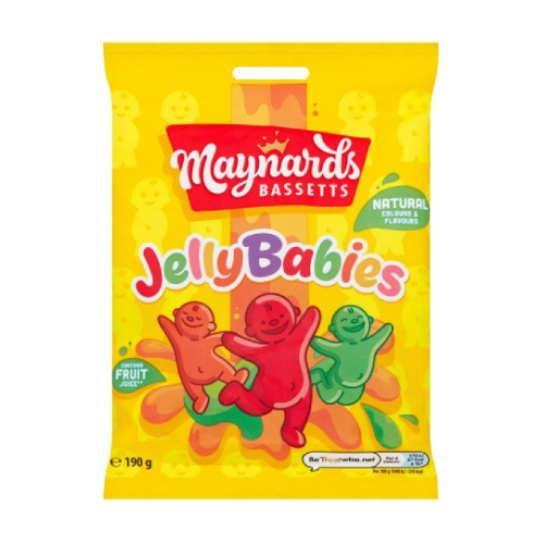 Maynards Bassetts Jelly Babies 190