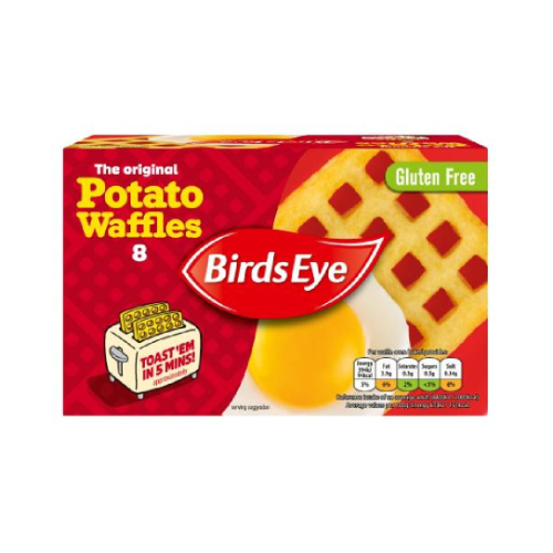 Birds Eye Potato Waffles x 8 (454g)