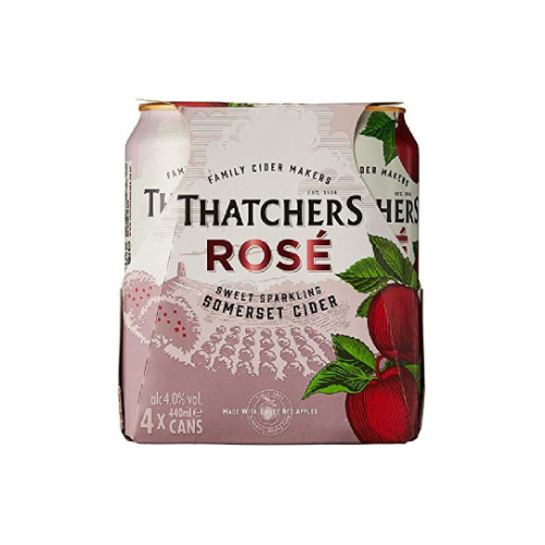 Thatchers Rose Cider 4 x 330ml
