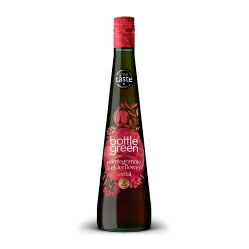 Bottle Green Pomegranate & Elderflower Cordial 500ml