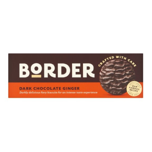 Border Dark Chocolate Ginger 150g