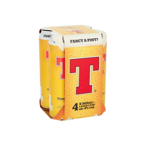 Tennents Lager 4 x 500ml