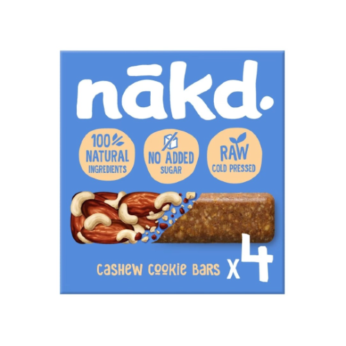 Nakd Cashew Cookie 4 x 35g Bars