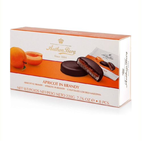 Anthon Berg Apricot Brandy Marzipan 220g