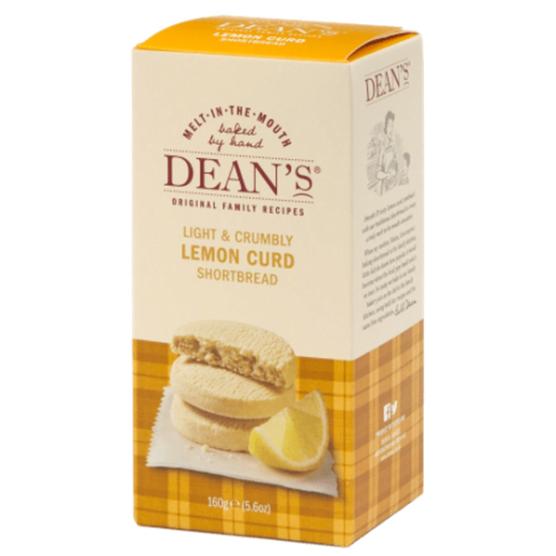 Deans Light & Crumbly Lemon Curd Shortbread Rounds 160g