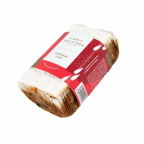 Simply Delicious Rich Iced Christmas Cake with Whisky 550g