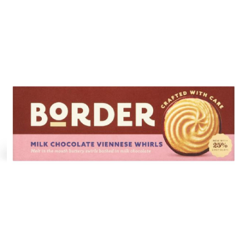 Border Milk Chocolate Viennese 150g