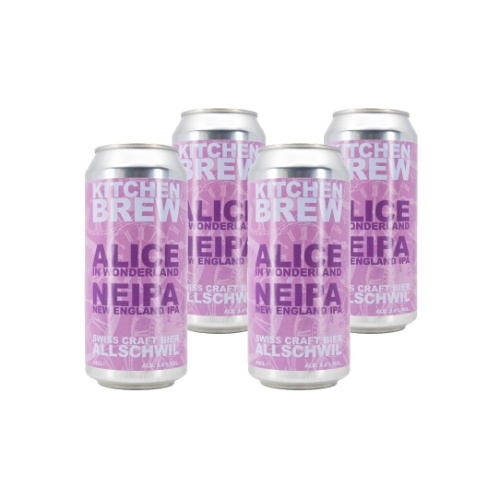 4 x Kitchen Brew "Alice" NEIPA 440ML 5.6%