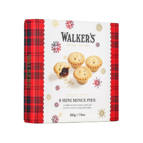 Walkers Mini Mince Pies - 9 Pack 225g