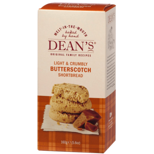 Deans Light & Crumbly Butterscotch Shortbread 130g