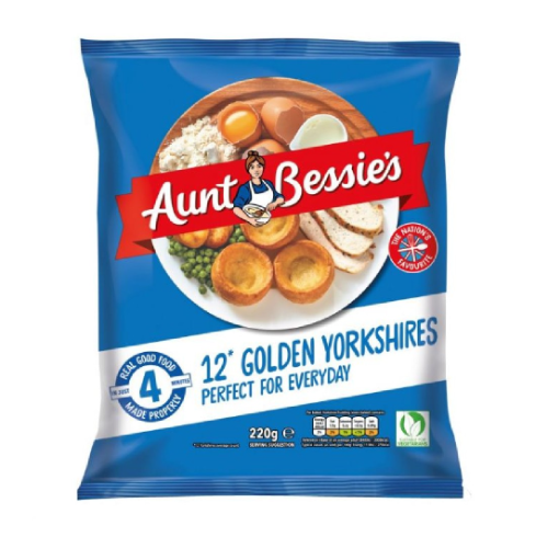 Aunt Bessies 12 Golden Yorkshire Puddings 220g