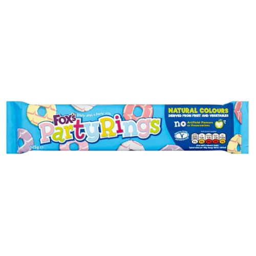 Foxs Party Rings 125G
